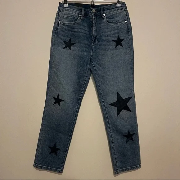 NWT BLANK NYC Madison Crop Star Jeans - Picture 5 of 15